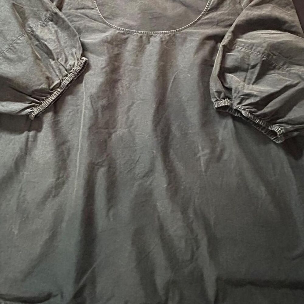 Ava-viv Women's Black and Grey Blouse